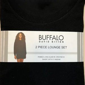 Buffalo Short and Top Comfy Ribbed Lounge Set